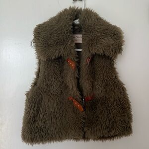 Free People Fur Vest